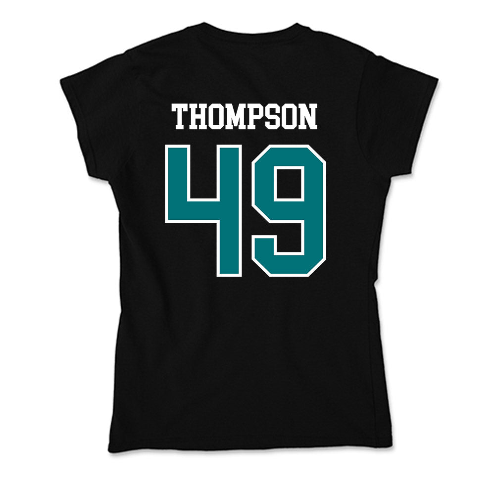 Coastal Carolina - NCAA Football : Shaikh Thompson - Soft Style Women’s T-Shirt-1