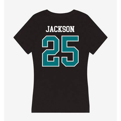 Coastal Carolina - NCAA Men's Soccer : Parker Jackson - Women's V-Neck T-Shirt-1
