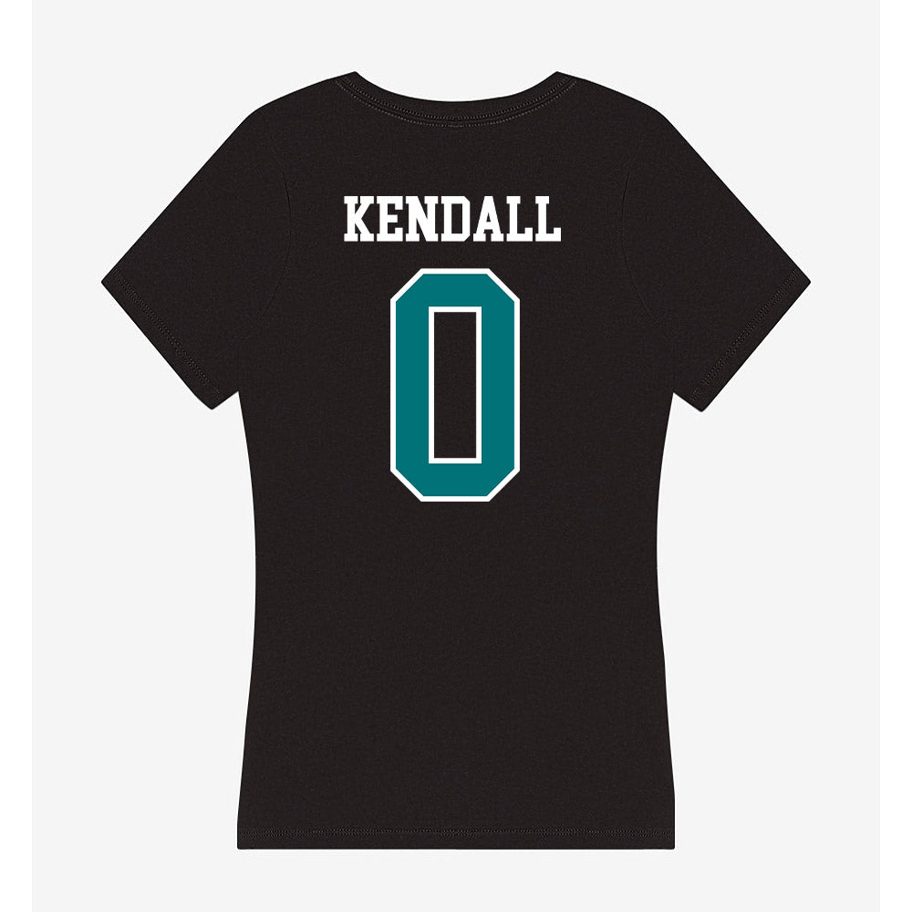Coastal Carolina - NCAA Softball : Leah Kendall - Women's V-Neck T-Shirt-1