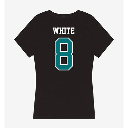 Coastal Carolina - NCAA Football : Gabe White - Women's V-Neck T-Shirt-1