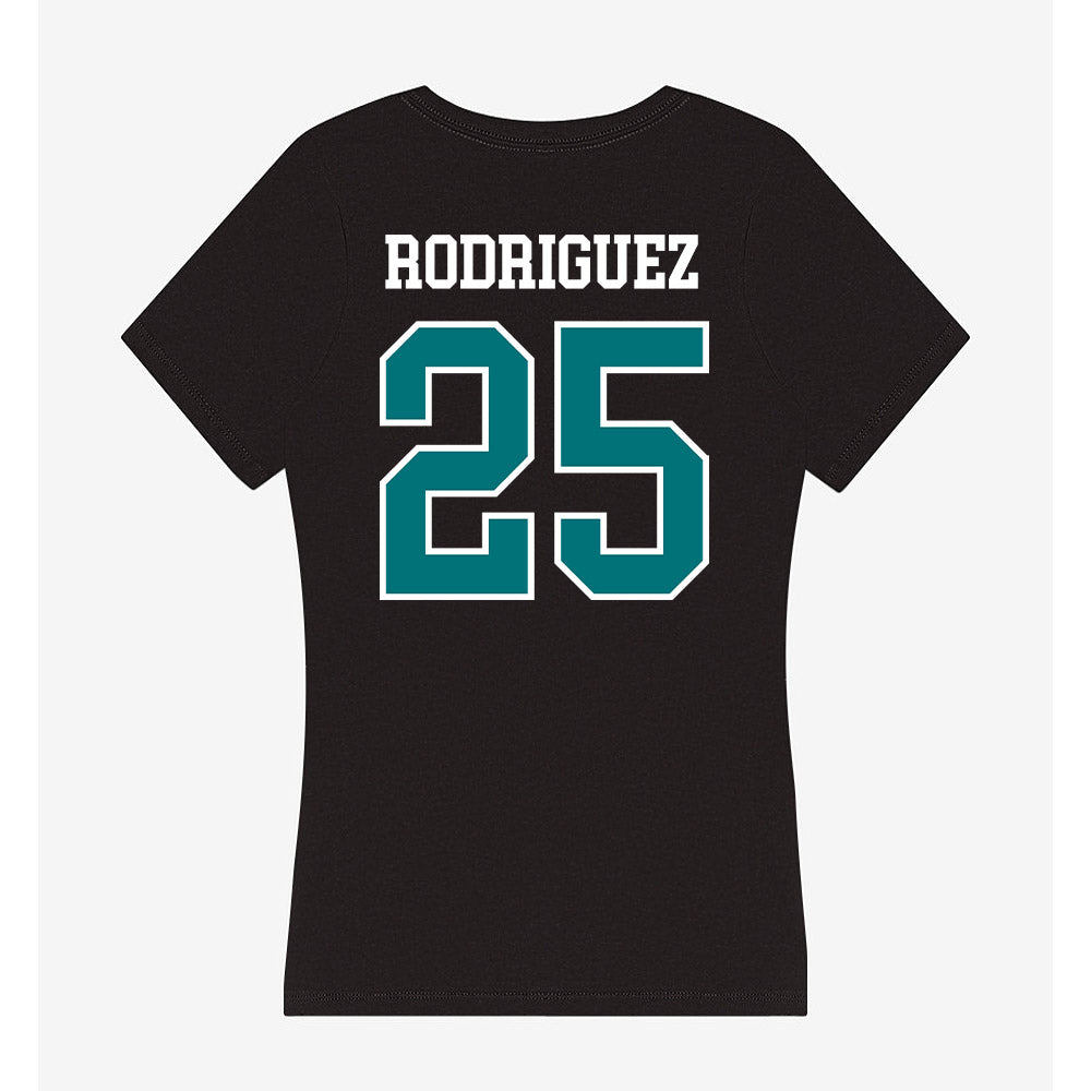 Coastal Carolina - NCAA Women's Soccer : Corinne Rodriguez - Women's V-Neck T-Shirt-1