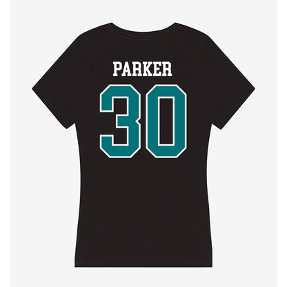 Coastal Carolina - NCAA Baseball : Daniel Parker - Women's V-Neck T-Shirt-1