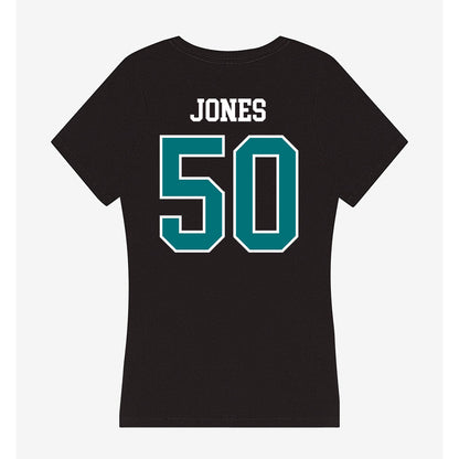 Coastal Carolina - NCAA Football : Nasir Jones - Women's V-Neck T-Shirt-1