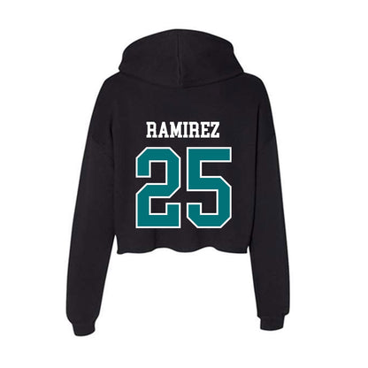 Coastal Carolina - NCAA Softball : Izzy Ramirez - Women's Crop Fleece Hoodie-1