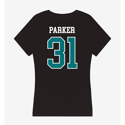 Coastal Carolina - NCAA Football : Aiden Parker - Women's V-Neck T-Shirt-1