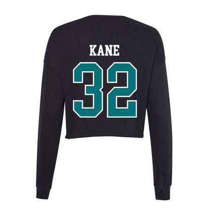 Coastal Carolina - NCAA Baseball : Connor Kane - Women's Cropped Crew Fleece-1