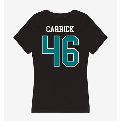 Coastal Carolina - NCAA Football : Gavin Carrick - Women's V-Neck T-Shirt-1