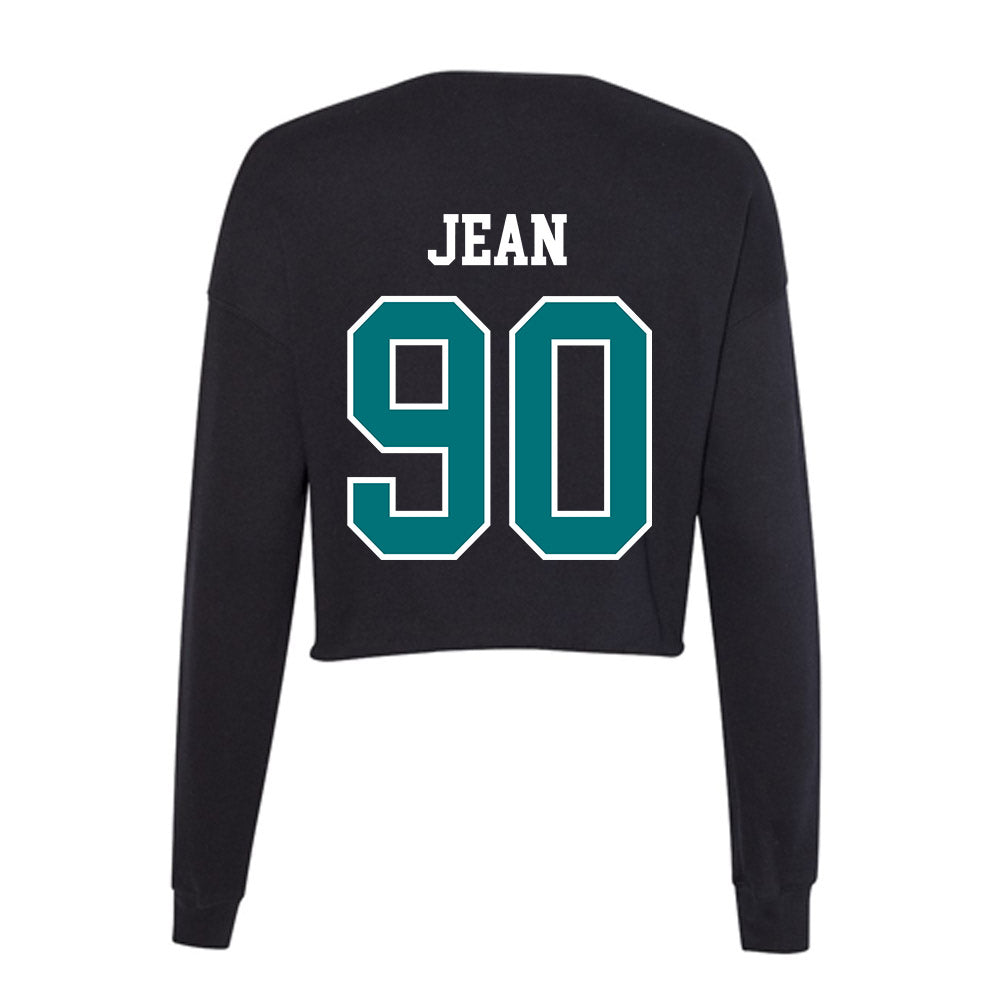 Coastal Carolina - NCAA Football : Reggie Jean - Women's Cropped Crew Fleece-1