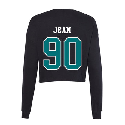 Coastal Carolina - NCAA Football : Reggie Jean - Women's Cropped Crew Fleece-1