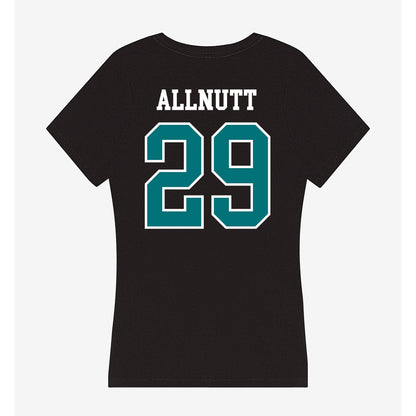 Coastal Carolina - NCAA Women's Lacrosse : reese Allnutt - Women's V-Neck T-Shirt-1