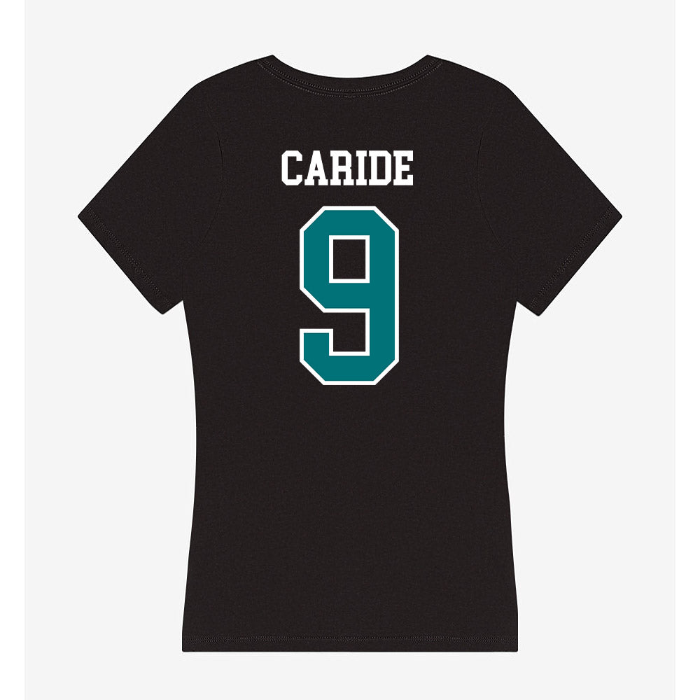 Coastal Carolina - NCAA Men's Soccer : Mateo Caride - Women's V-Neck T-Shirt-1