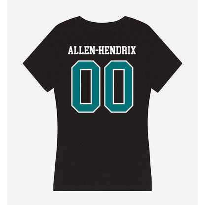Coastal Carolina - NCAA Football : Jaden Allen-Hendrix - Women's V-Neck T-Shirt-1