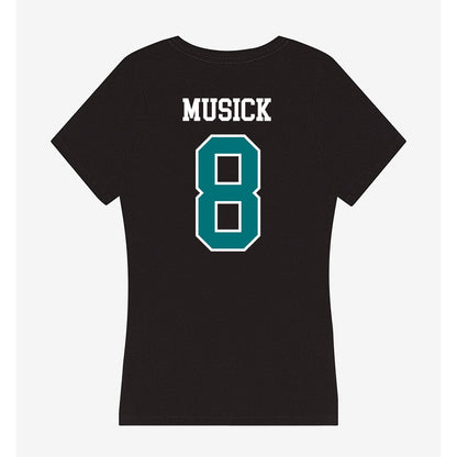 Coastal Carolina - NCAA Women's Volleyball : Kaylee Musick - Women's V-Neck T-Shirt-1