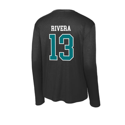 Coastal Carolina - NCAA Women's Volleyball : Julia Rivera - Activewear Long Sleeve T-Shirt-1
