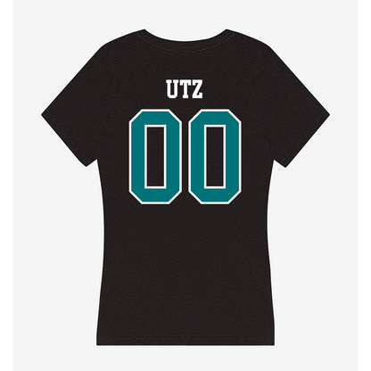 Coastal Carolina - NCAA Women's Soccer : Addie Utz - Women's V-Neck T-Shirt-1