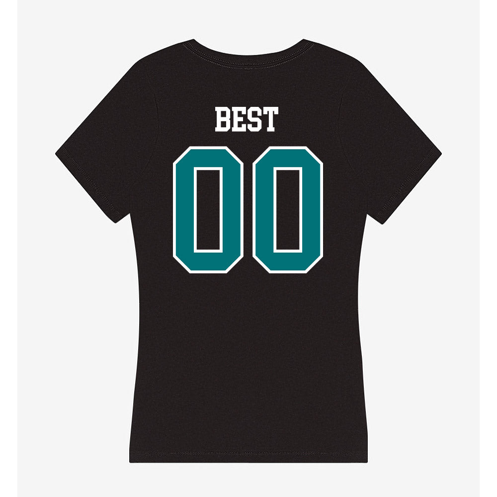 Coastal Carolina - NCAA Women's Soccer : Haley Best - Women's V-Neck T-Shirt-1