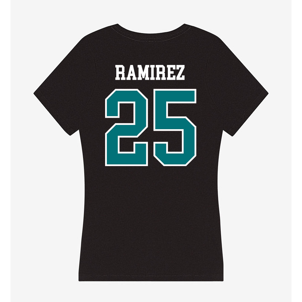 Coastal Carolina - NCAA Softball : Izzy Ramirez - Women's V-Neck T-Shirt-1