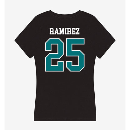 Coastal Carolina - NCAA Softball : Izzy Ramirez - Women's V-Neck T-Shirt-1