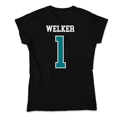Coastal Carolina - NCAA Women's Volleyball : Hatteras Welker - Soft Style Women’s T-Shirt-1
