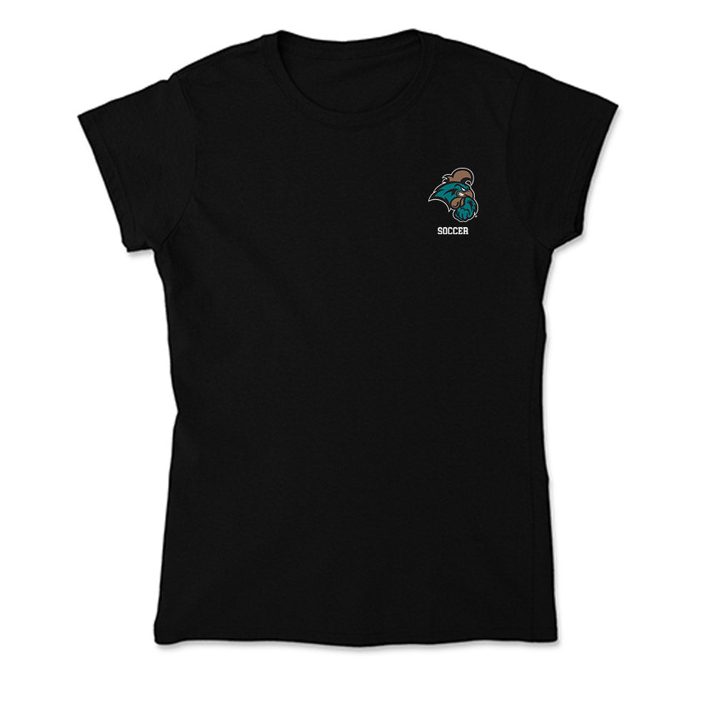 Coastal Carolina - NCAA Women's Soccer : Sammy Schulze - Soft Style Women’s T-Shirt-0