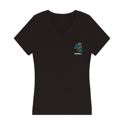 Coastal Carolina - NCAA Baseball : Dominick Carbone - Women's V-Neck T-Shirt-0