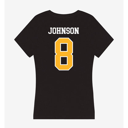 Towson - NCAA Football : Jaydyn Johnson - Women's V-Neck T-Shirt-1
