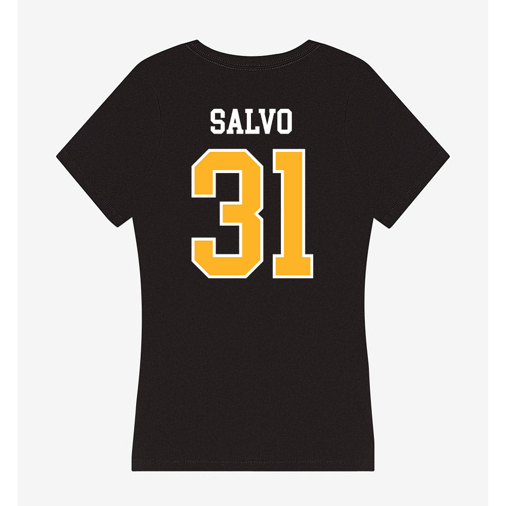 Towson - NCAA Baseball : Vincent Salvo - Women's V-Neck T-Shirt-1
