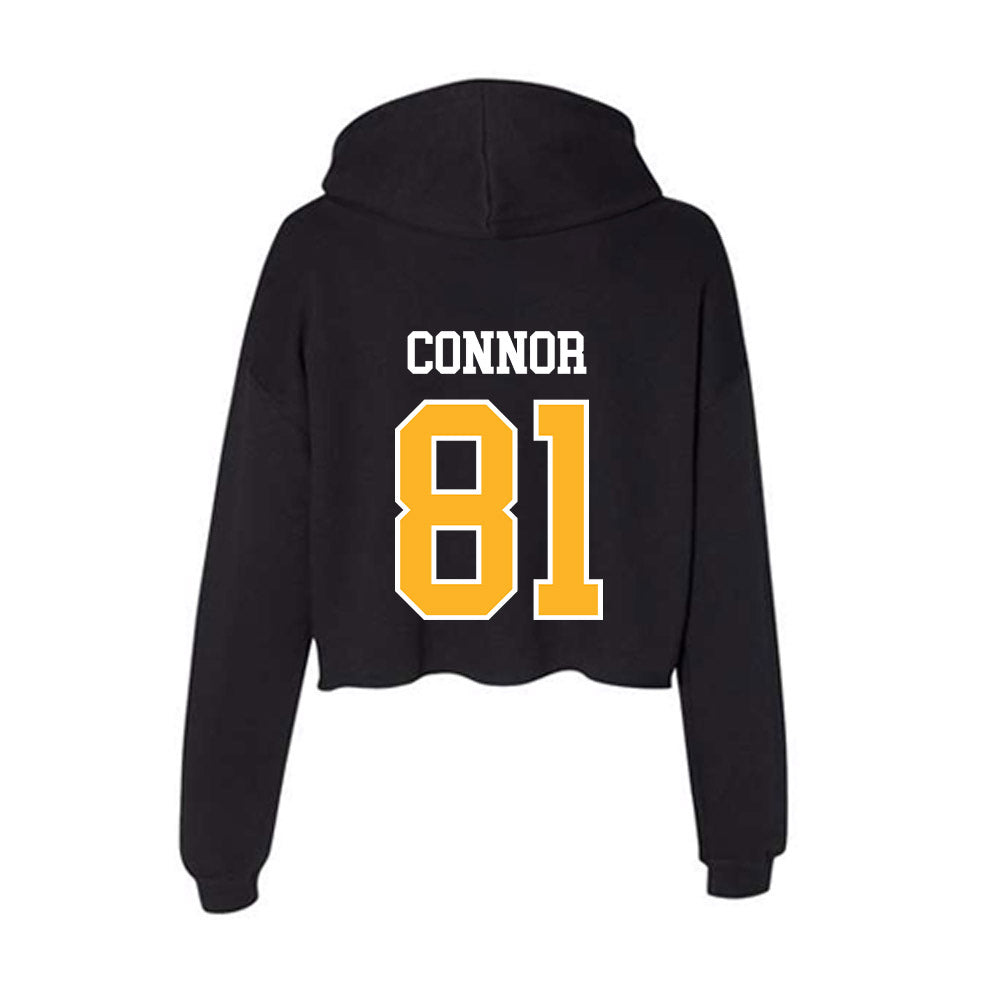 Towson - NCAA Women's Lacrosse : Jacinda Connor - Women's Crop Fleece Hoodie-1