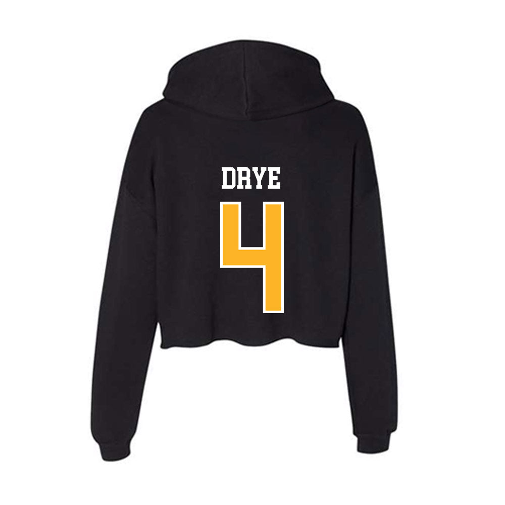 Towson - NCAA Women's Volleyball : Ava Drye - Women's Crop Fleece Hoodie-1