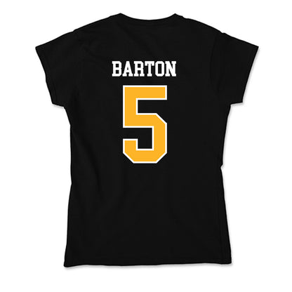 Towson - NCAA Men's Basketball : Jon Barton - Soft Style Women’s T-Shirt-1