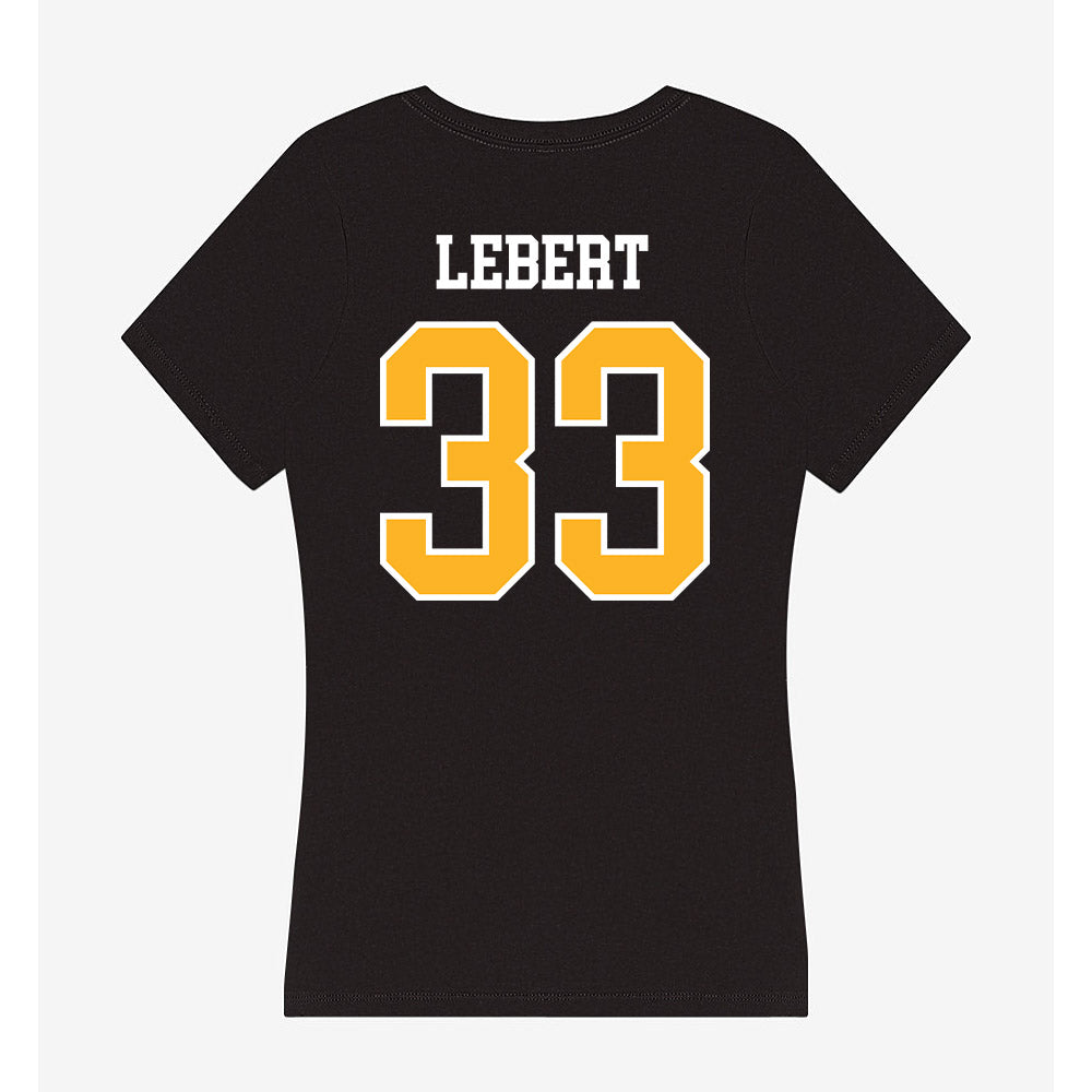 Towson - NCAA Softball : Hannah Lebert - Women's V-Neck T-Shirt-1
