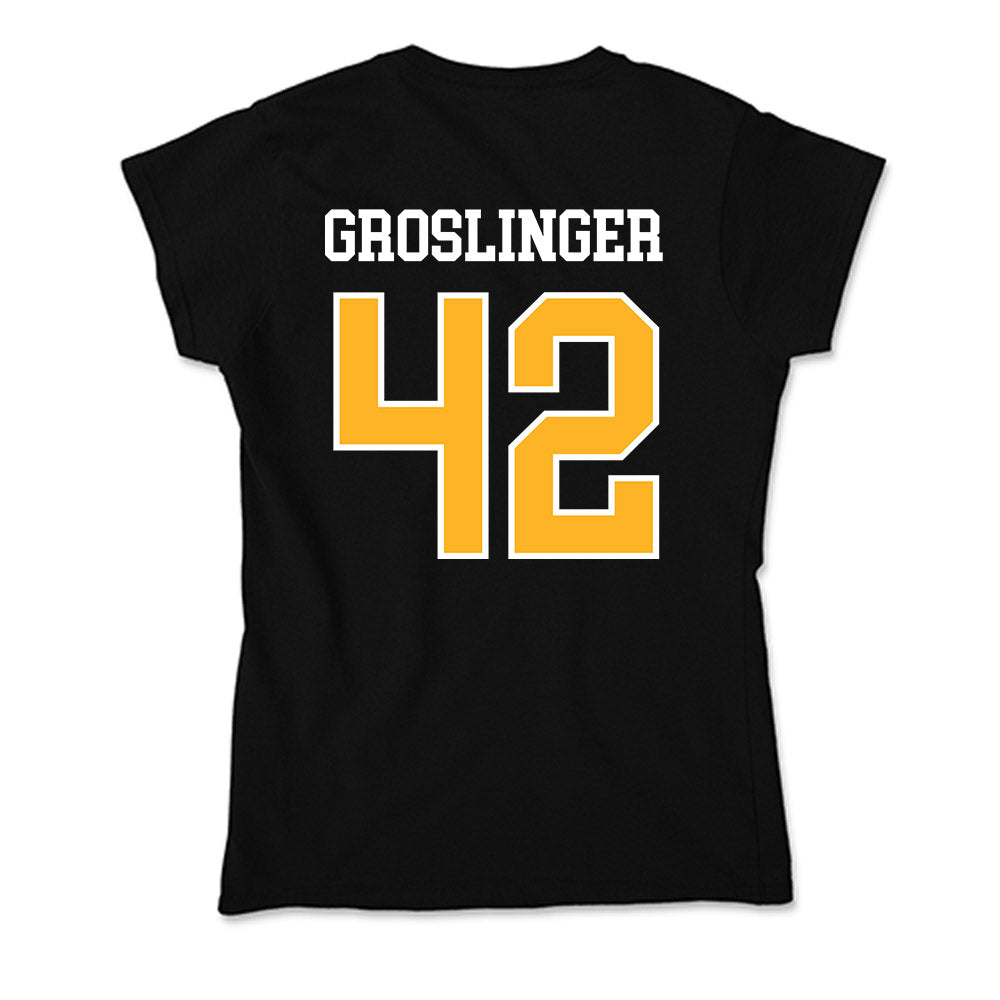 Towson - NCAA Football : Max Groslinger - Soft Style Women’s T-Shirt-1