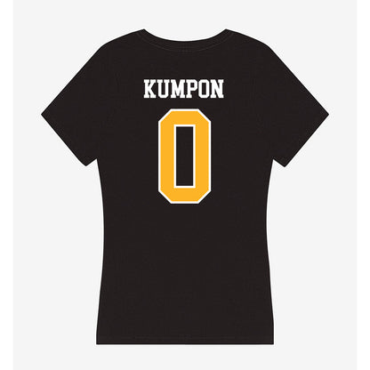 Towson - NCAA Football : Ben Kumpon - Women's V-Neck T-Shirt-1