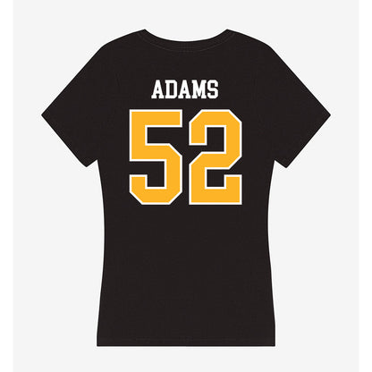 Towson - NCAA Football : RJ Adams - Women's V-Neck T-Shirt-1