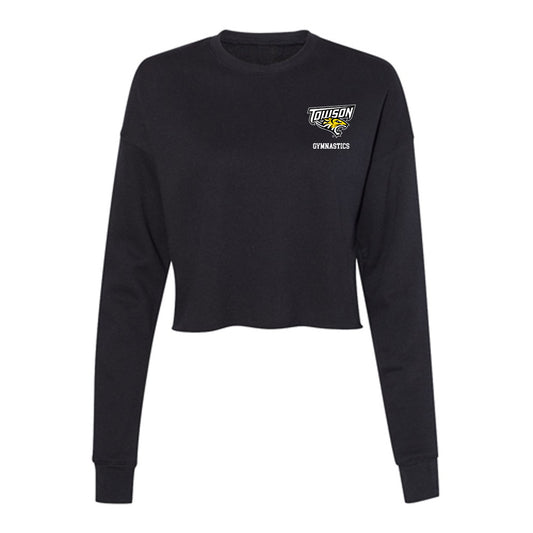 Towson - NCAA Women's Gymnastics : Ava Harper - Women's Cropped Crew Fleece-0
