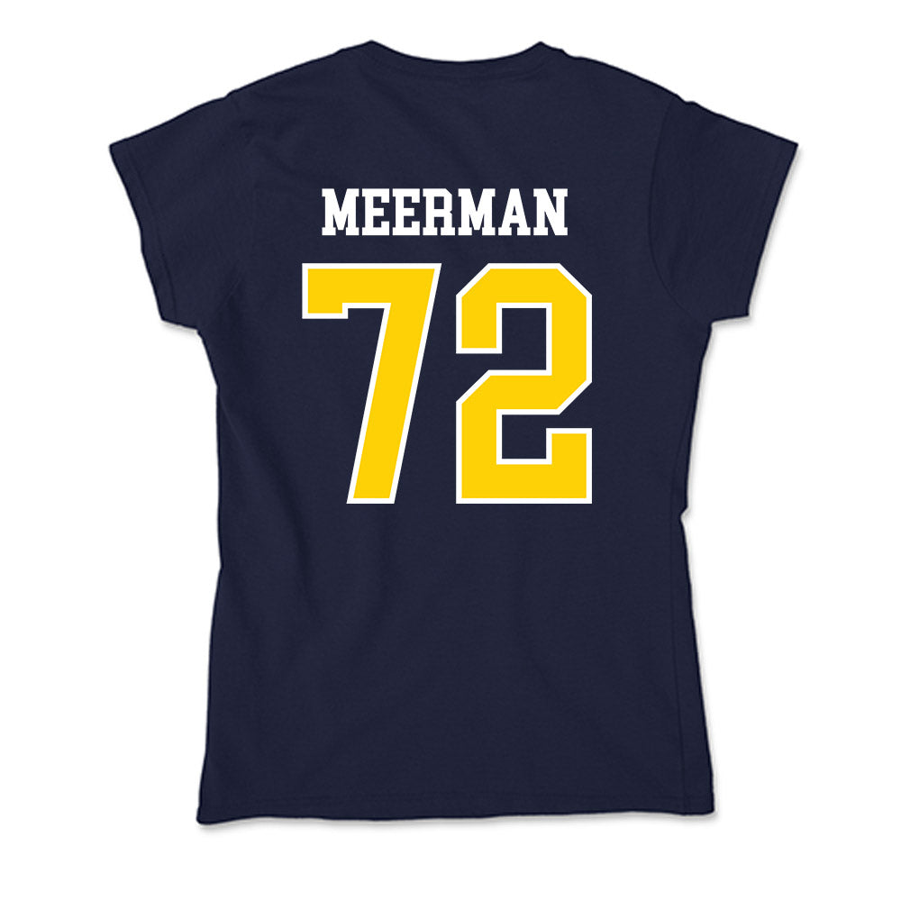 AU - NCAA Men's Ice Hockey : Brett Meerman - Soft Style Women’s T-Shirt-1