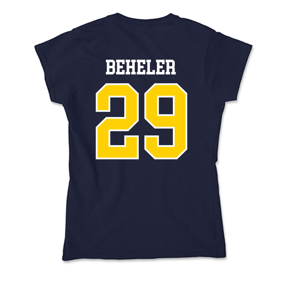 AU - NCAA Women's Soccer : Reese Beheler - Soft Style Women’s T-Shirt-1