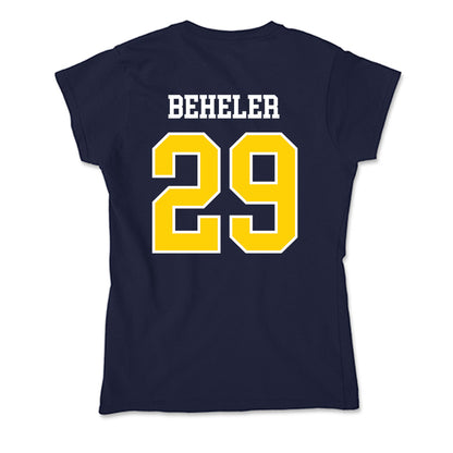 AU - NCAA Women's Soccer : Reese Beheler - Soft Style Women’s T-Shirt-1