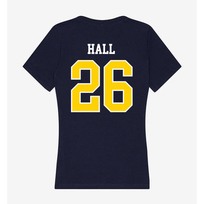AU - NCAA Women's Soccer : Karsyn Hall - Women's V-Neck T-Shirt-1