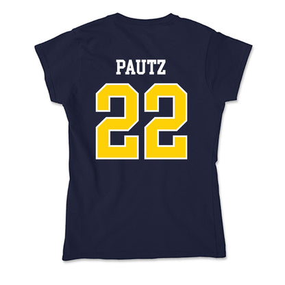AU - NCAA Women's Basketball : Ava Pautz - Soft Style Women’s T-Shirt-1
