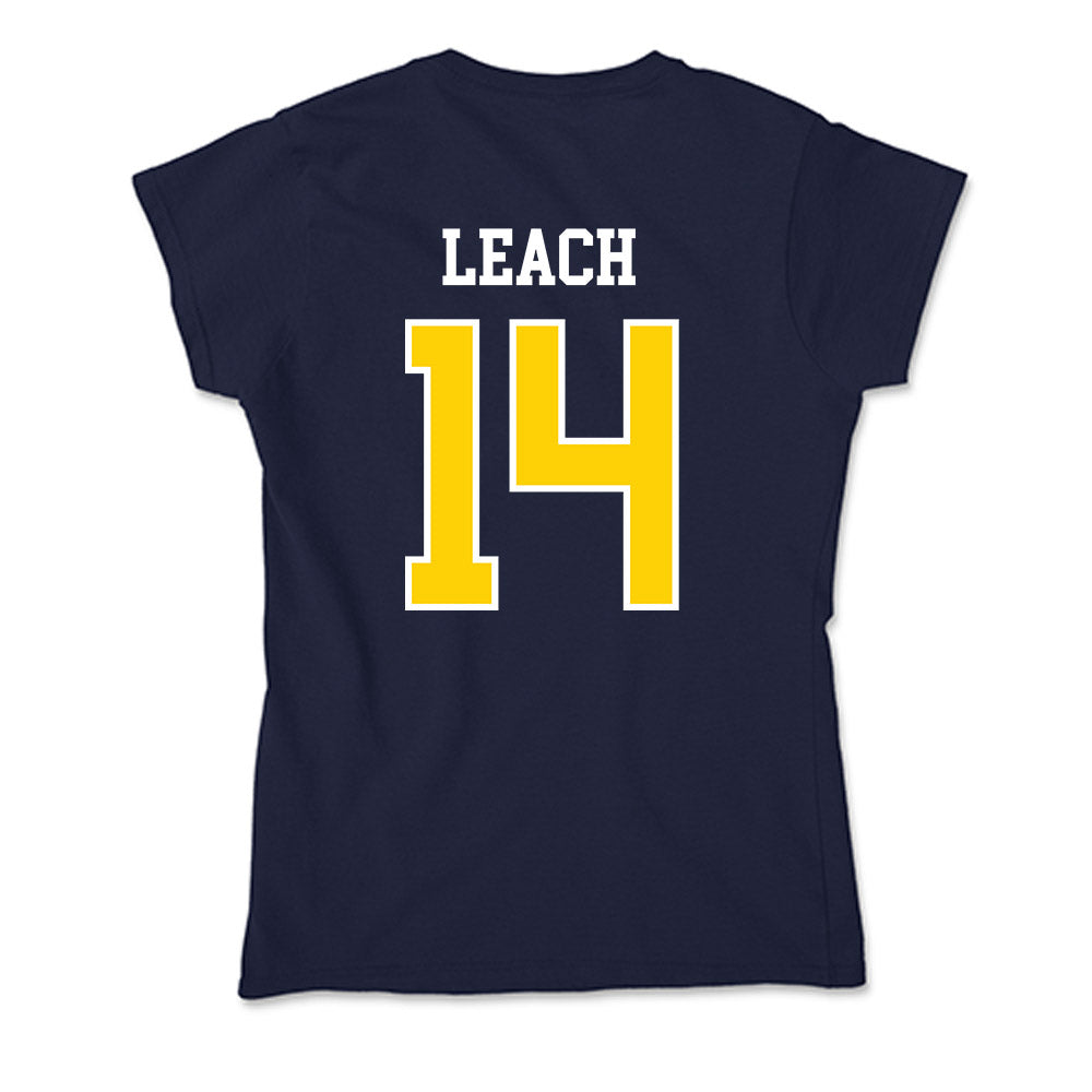 AU - NCAA Women's Volleyball : Karalynn Leach - Soft Style Women’s T-Shirt-1