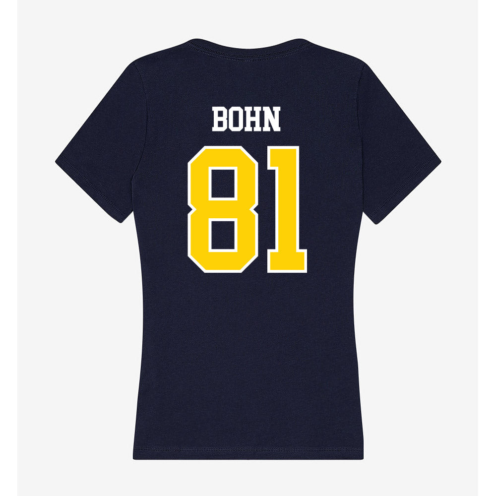 AU - NCAA Men's Ice Hockey : Owen Bohn - Women's V-Neck T-Shirt-1