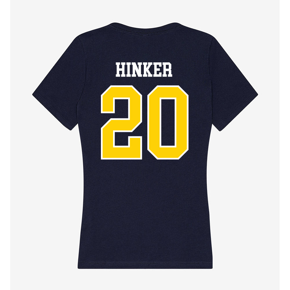 AU - NCAA Men's Basketball : Caden Hinker - Women's V-Neck T-Shirt-1