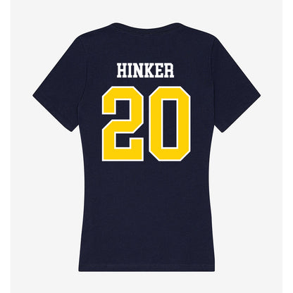 AU - NCAA Men's Basketball : Caden Hinker - Women's V-Neck T-Shirt-1