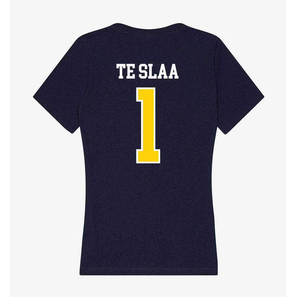 AU - NCAA Men's Basketball : Tanner Te Slaa - Women's V-Neck T-Shirt-1
