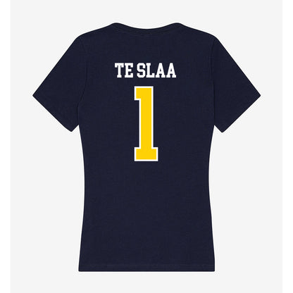 AU - NCAA Men's Basketball : Tanner Te Slaa - Women's V-Neck T-Shirt-1