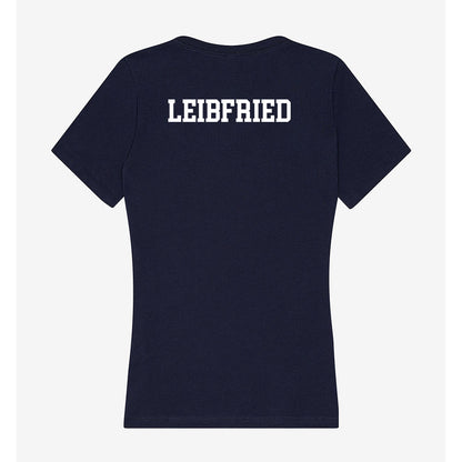 AU - NCAA Men's Cross Country : Joshua Leibfried - Women's V-Neck T-Shirt-1