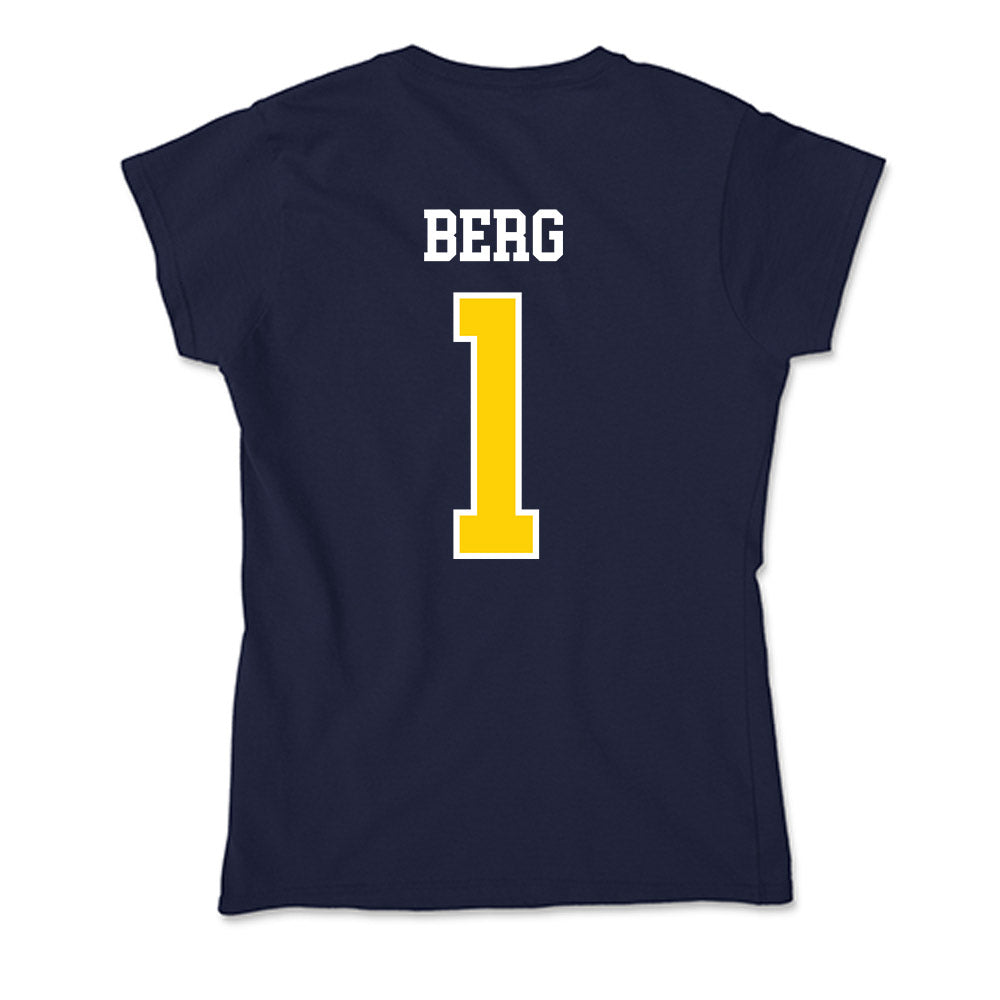 AU - NCAA Baseball : Troy Berg - Soft Style Women’s T-Shirt-1