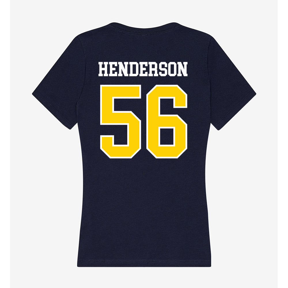 AU - NCAA Football : Jace Henderson - Women's V-Neck T-Shirt-1