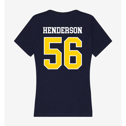 AU - NCAA Football : Jace Henderson - Women's V-Neck T-Shirt-1